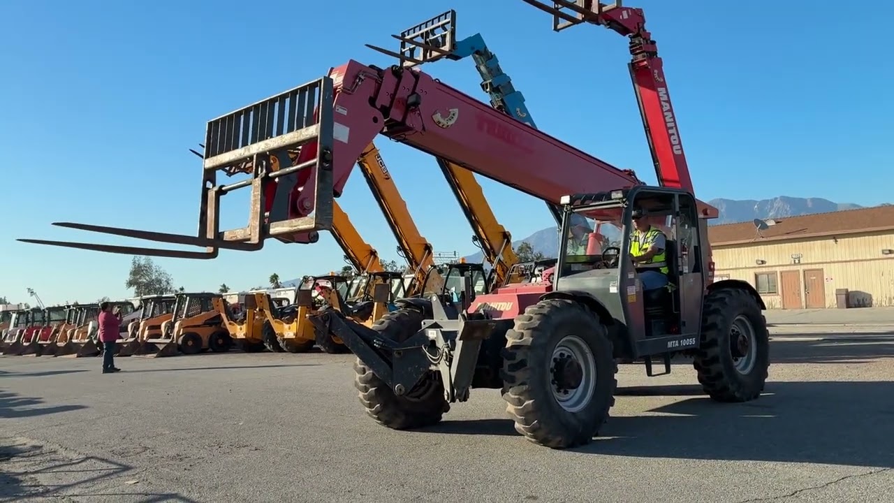 2015 Manitou MT10055 Telescopic Reach Lift