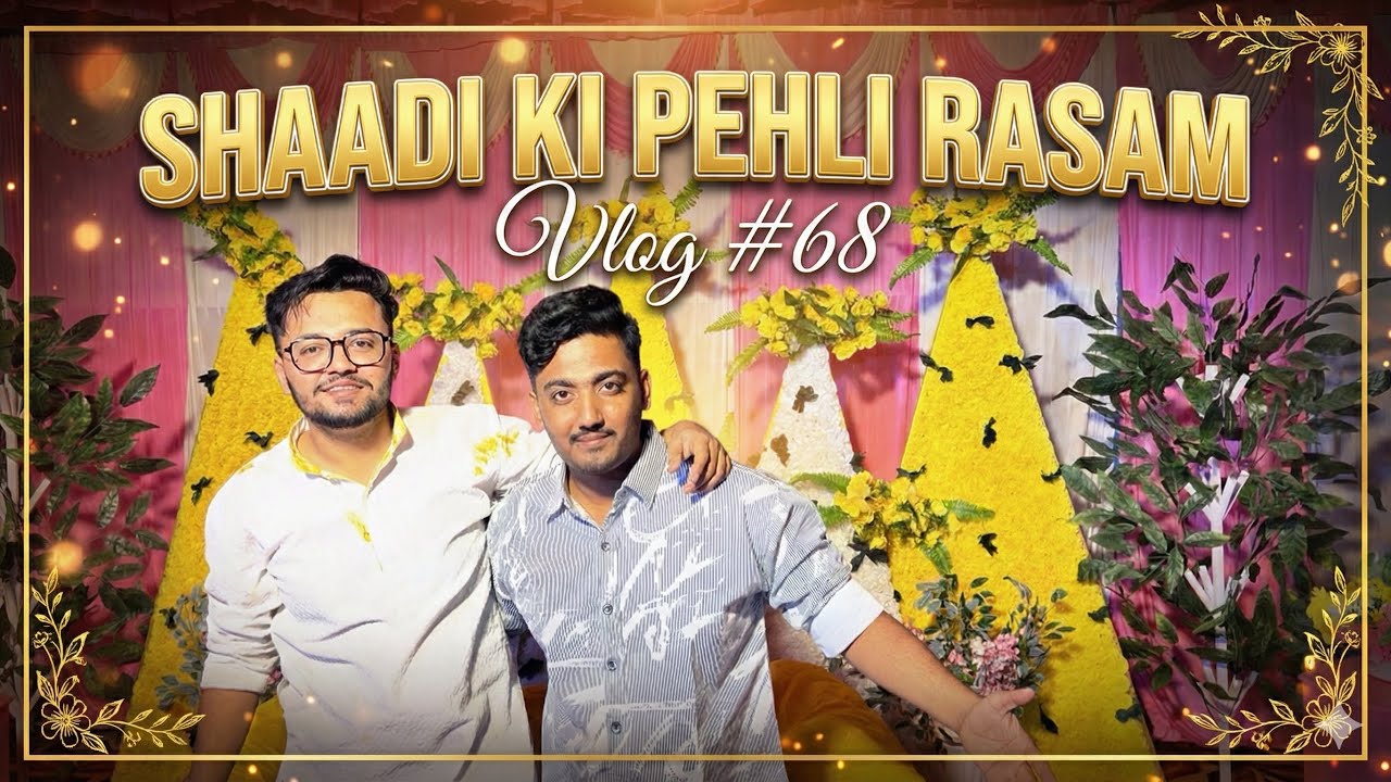 Haldi Ceremony Full Fun 😍 | Bhaiya Ki Shaadi Special Vlog #68