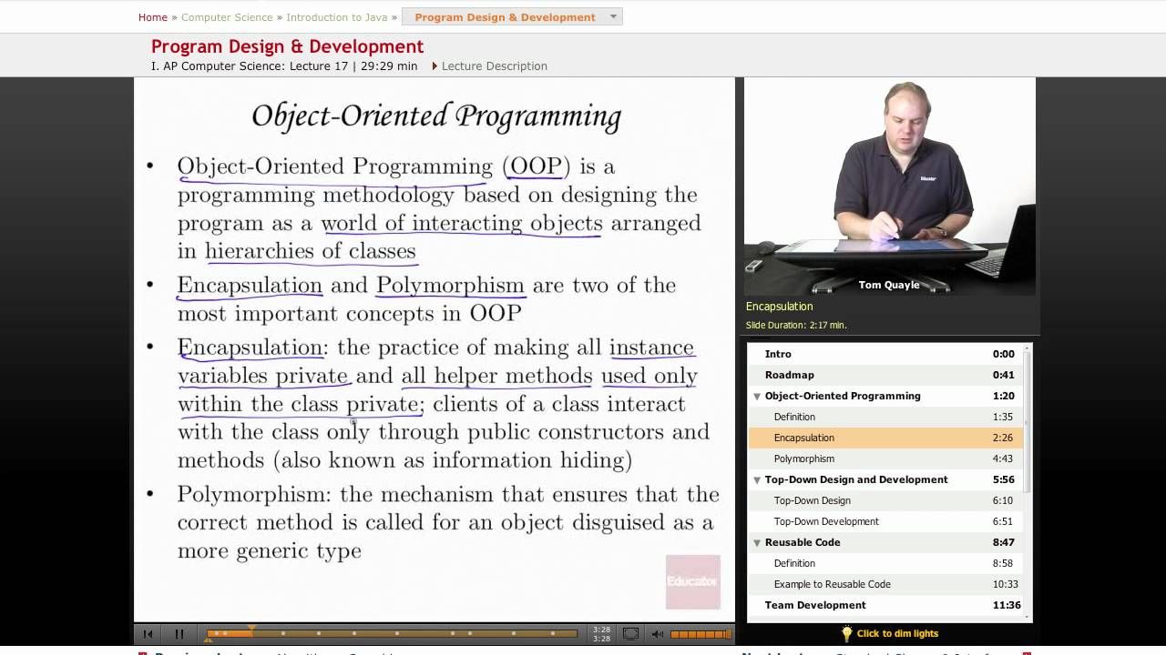 AP Computer Science: Program Design & Development