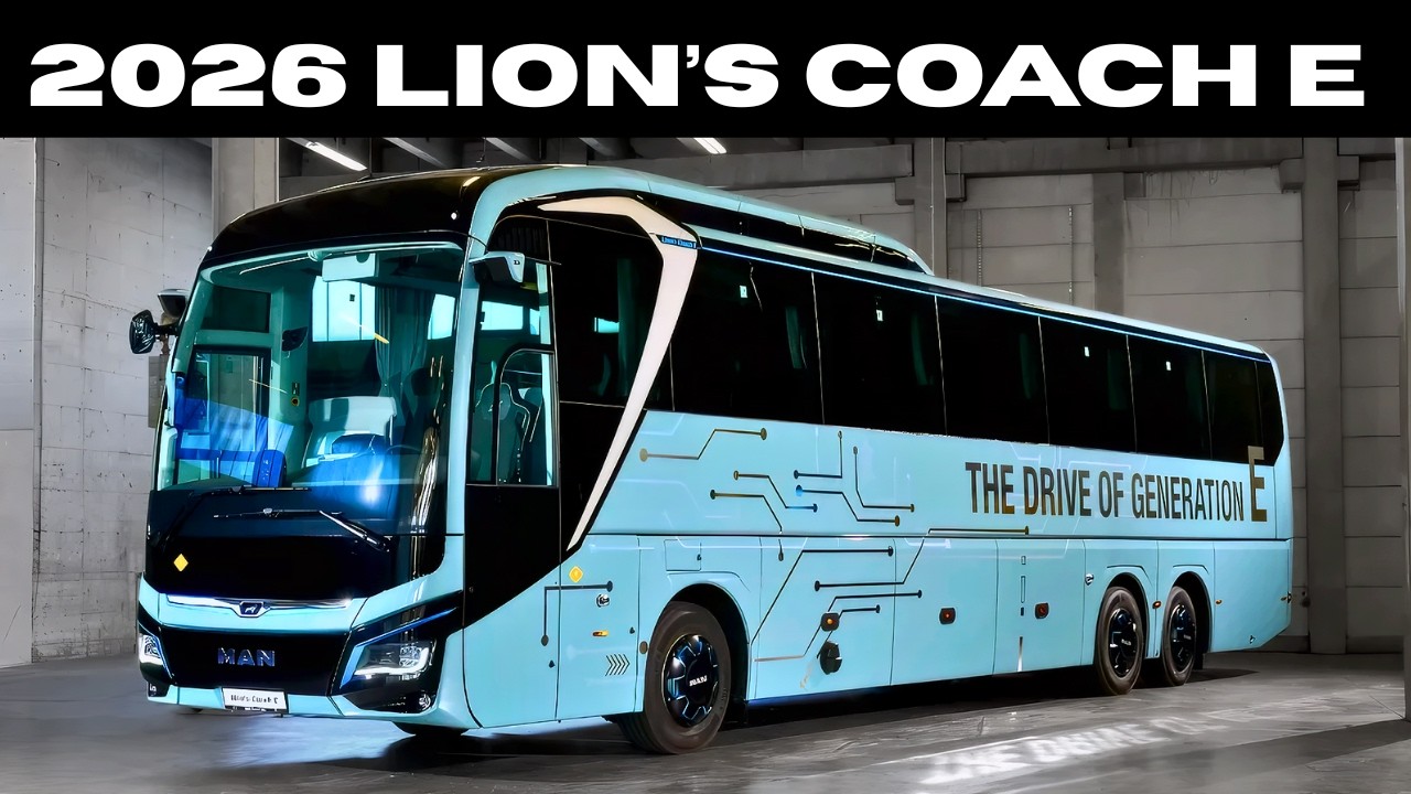 The Coach Bus Everyone's Talking About &ndash; MAN's Game Changer