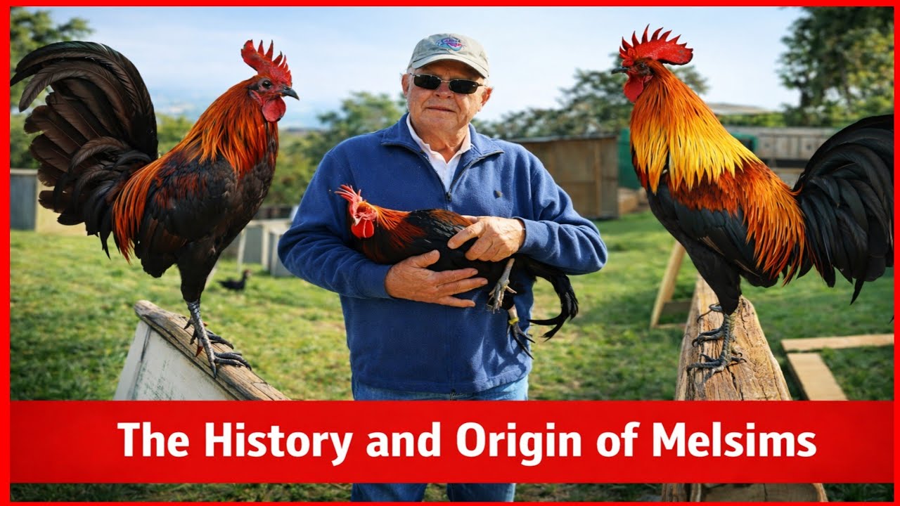 The history and origin of melsims black chicken.