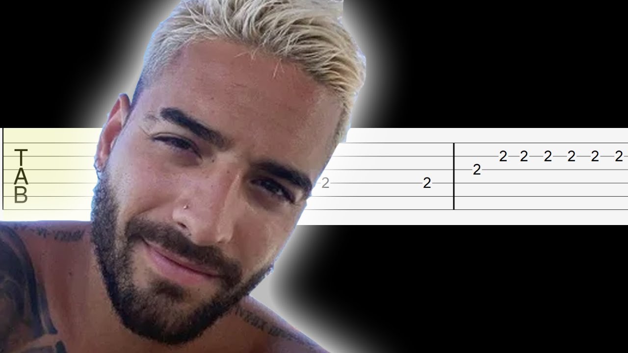 Hawai / Maluma / Guitarra Tutorial