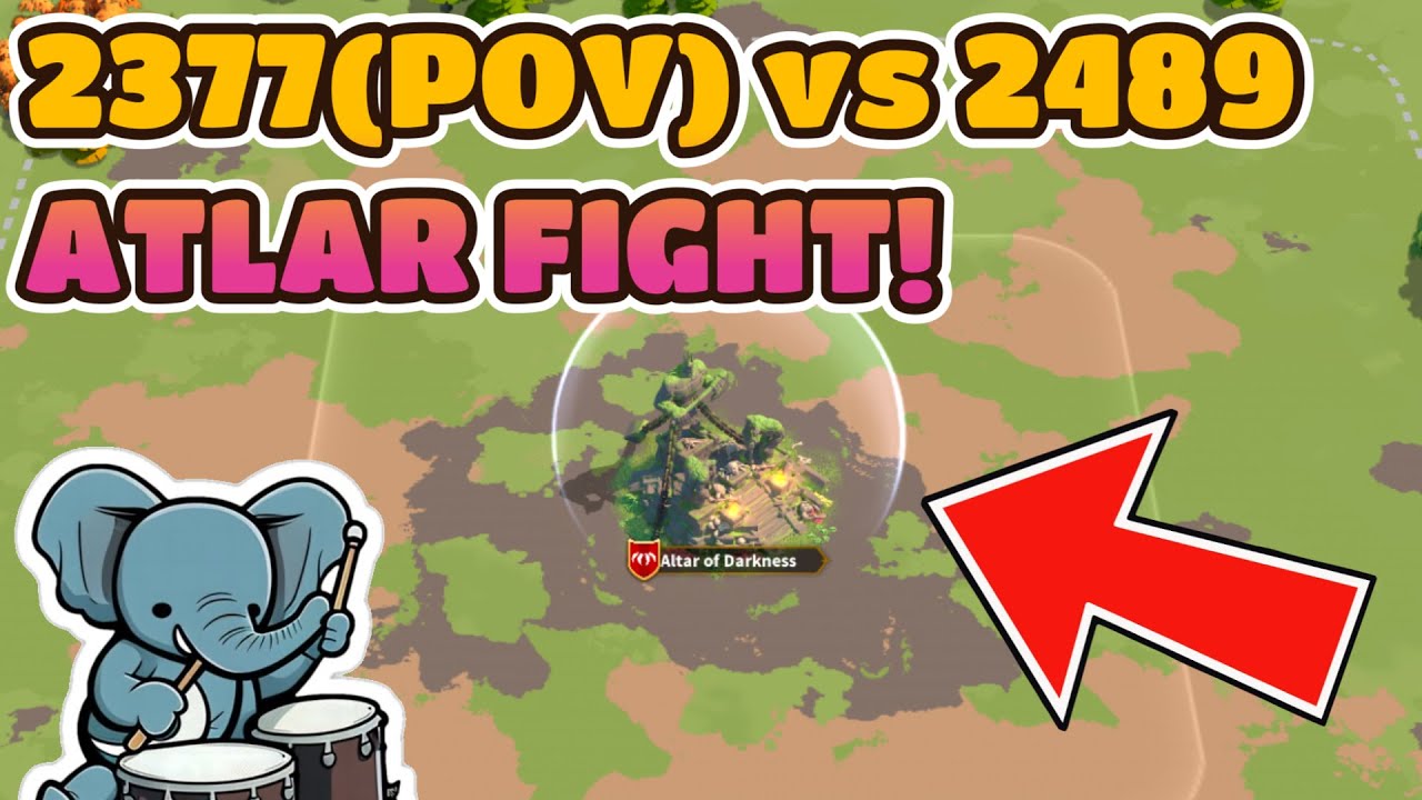 2377(POV) vs 2489 Altar Fight! [Rise of Kingdoms]