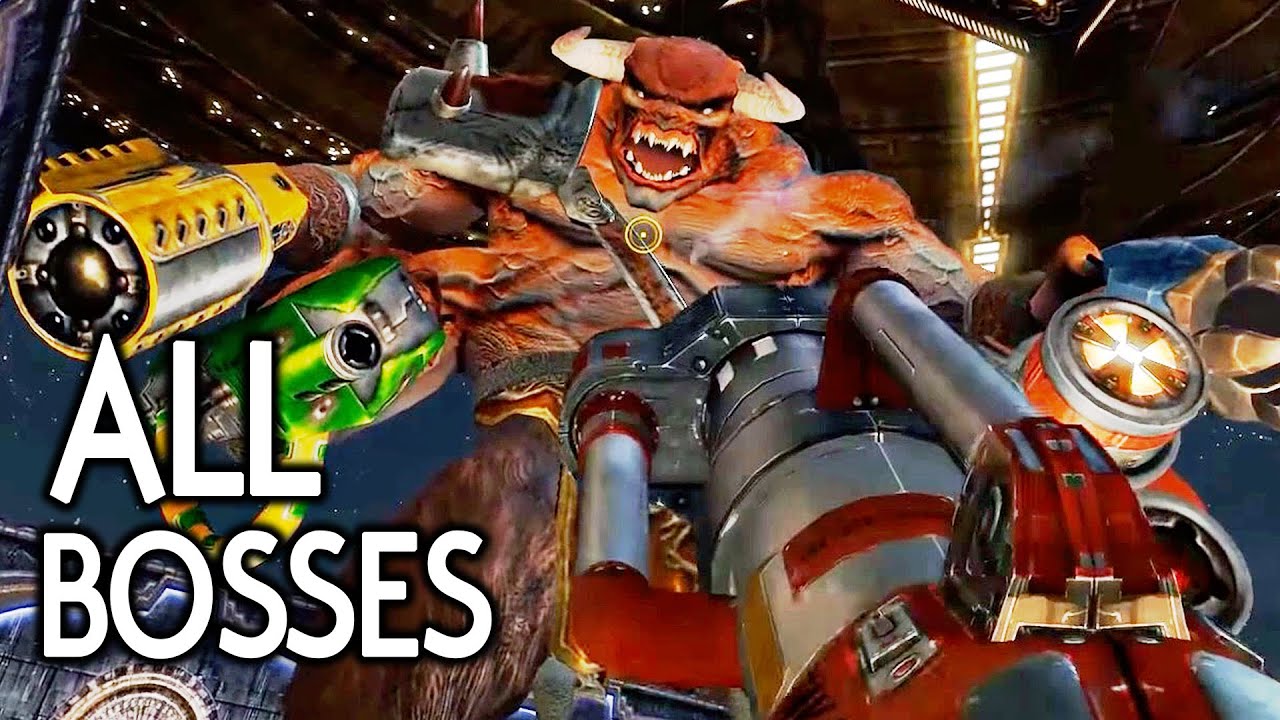 Serious Sam HD The First Encounter - All Bosses + Cutscenes