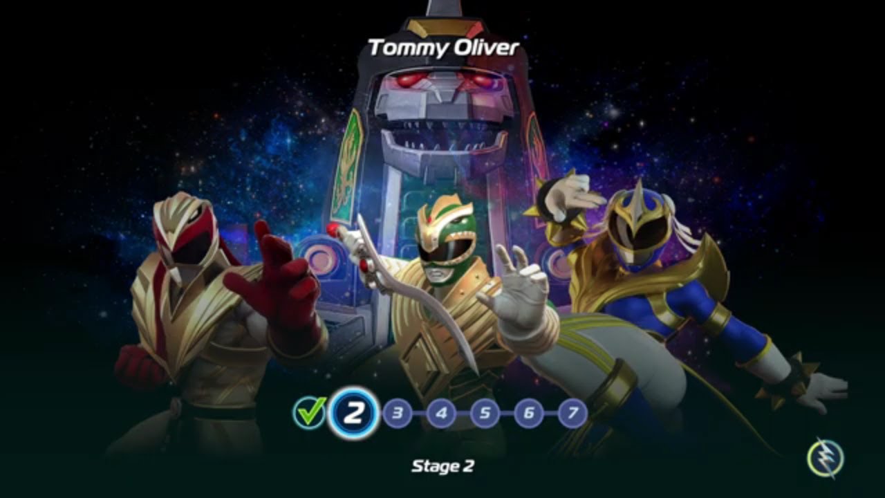 Power Rangers - Battle for The Grid Green Ranger,Crimson Ranger,Phoenix Ranger In Arcade Mode