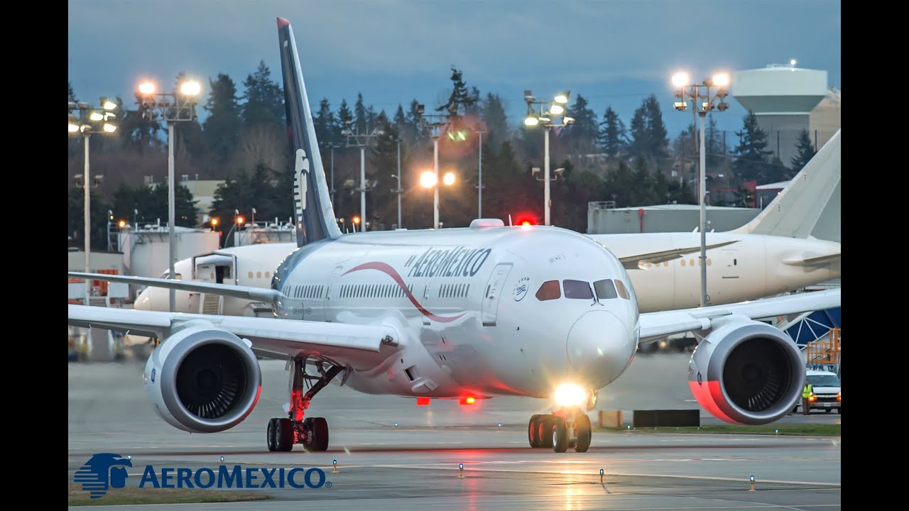 Aeromexico's Boeing 787-8 (XA-AMR) delivery Flight-09Feb2015-full HD