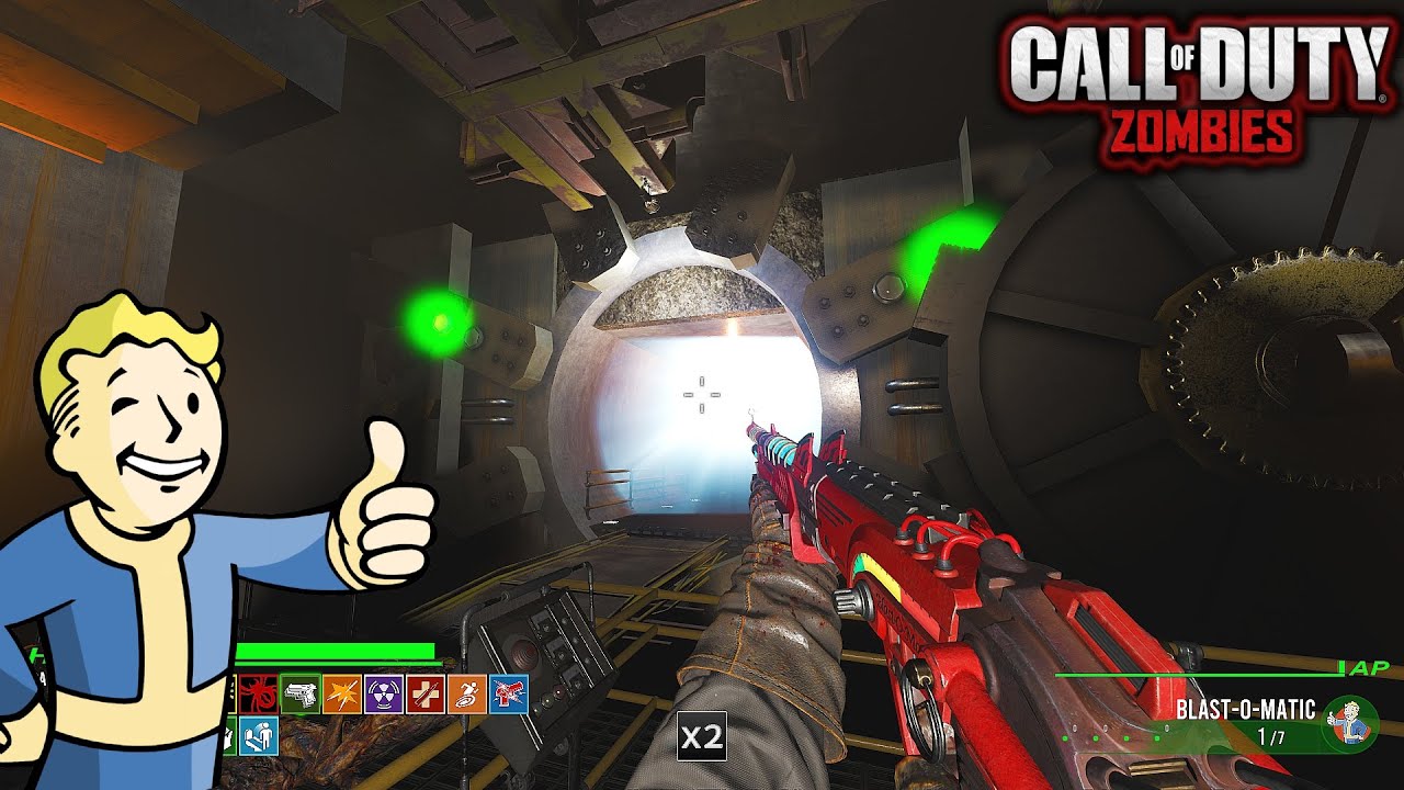 FALLOUT VAULT 47 NUEVO CUSTOM ZOMBIES CON EASTER EGG 