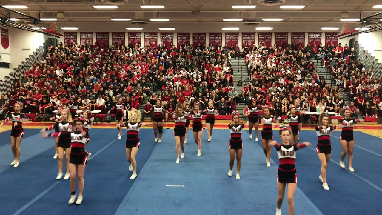 Hilton Varsity- Pep rally performance 2018