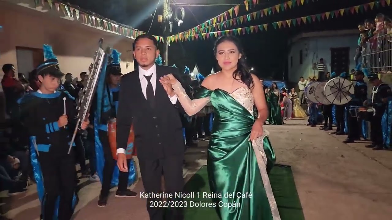 coronación de la Reina del Café Katherine Nicoll Dolores Copán 2022/2023