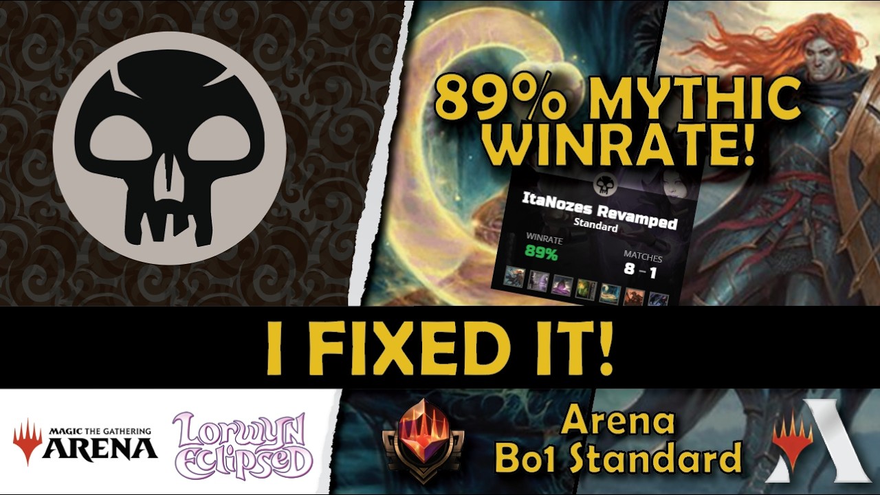 Mono Black Infinite Drain Combo in Standard #mtgarena #lorwyn #mtg #standard #combo #monoblack