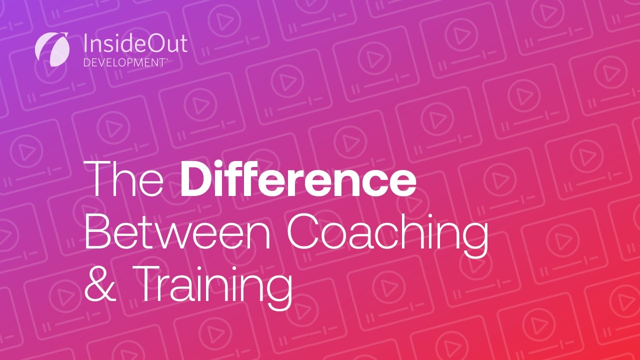 The Difference Between Coaching and Training