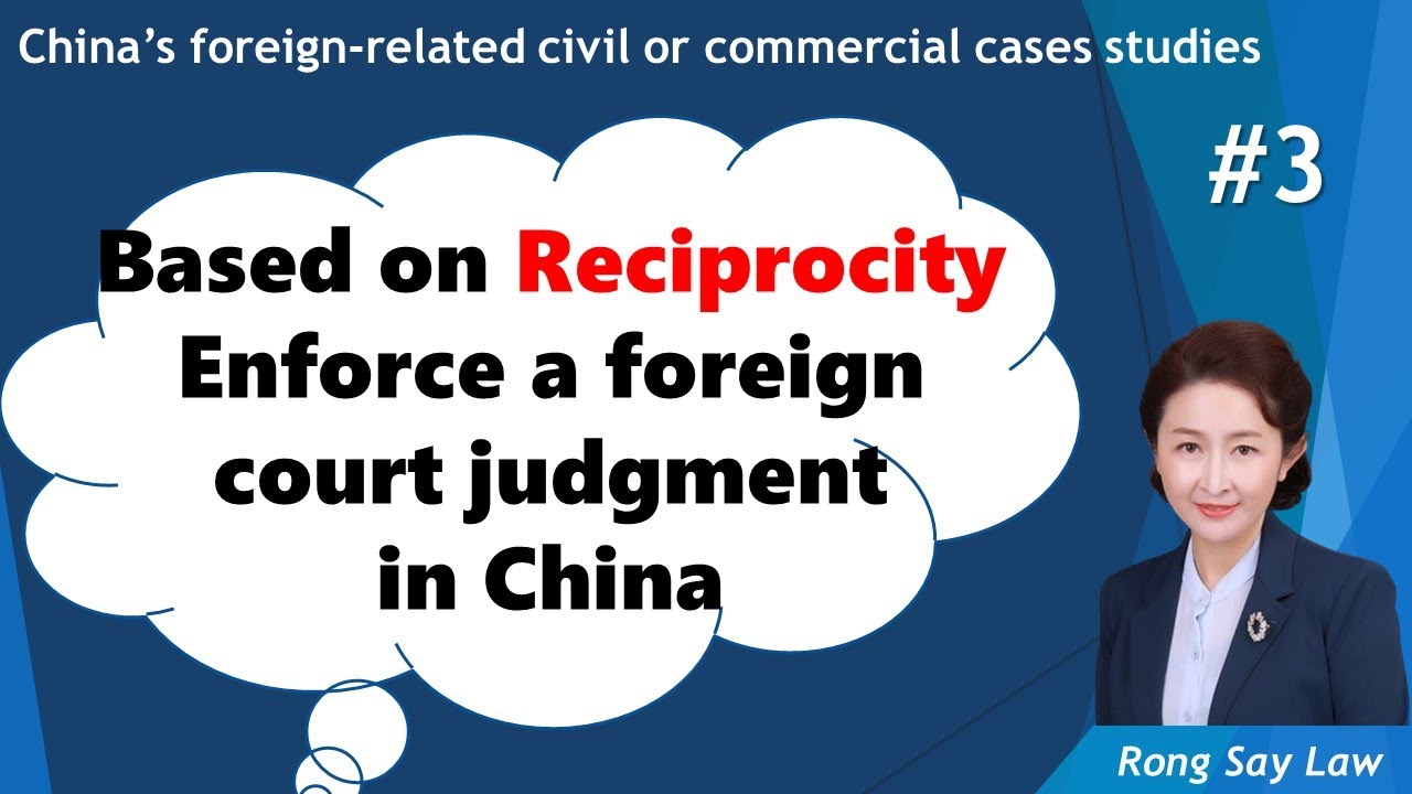 Reorganization and enforcement of foreign court judgment in China/Chinese lawyer/lawsuit in China