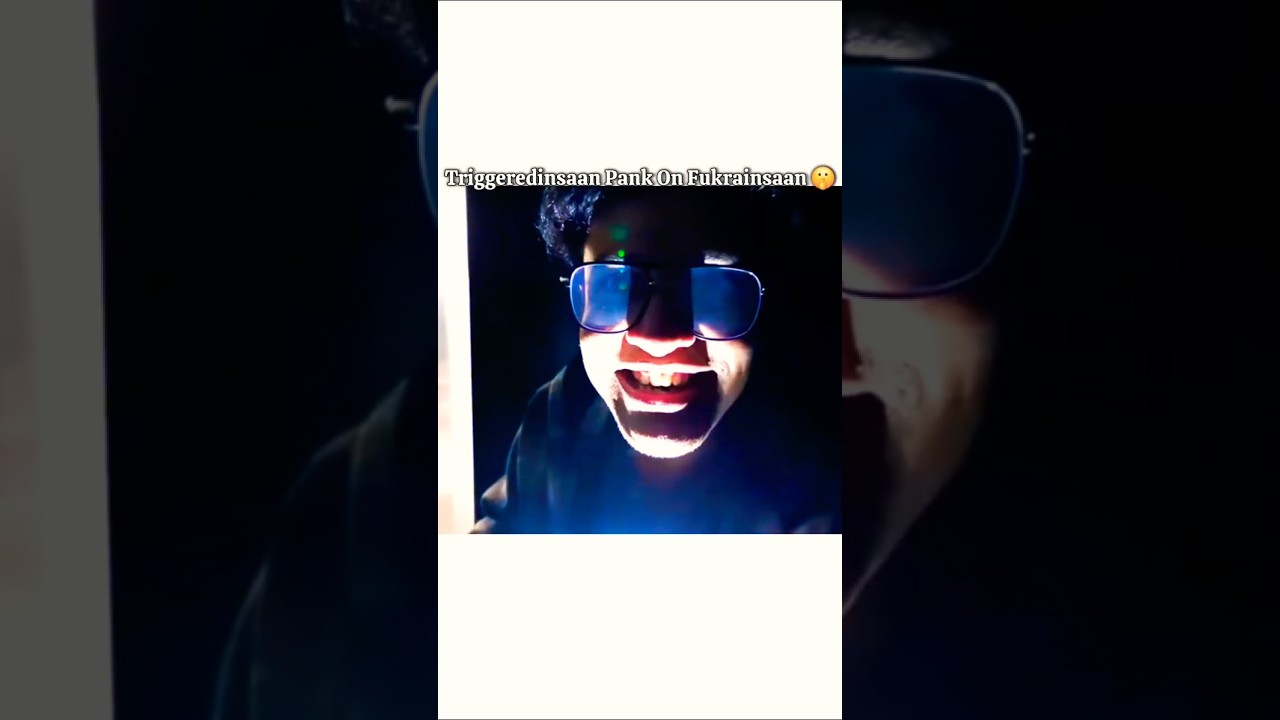 Ghost Prank On Fukra Insaan...😂✨ | Ft. TRIGGERED INSAAN | 