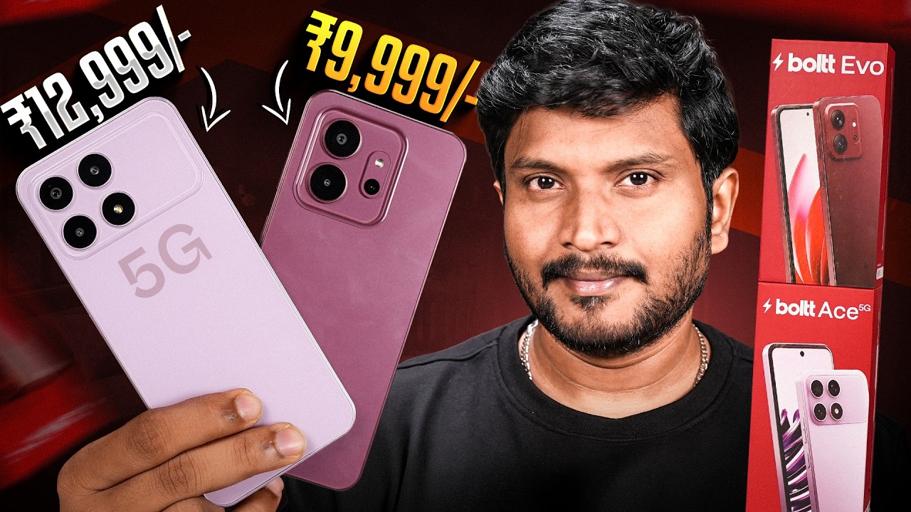 Fire Boltt Smartphone Entry! Boltt Ace 5G & Evo 4G Unboxing | Best Phones Under ₹15,000?