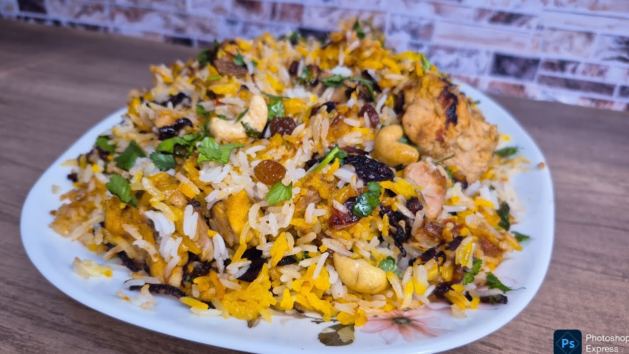 NJIA RAHISI KUFANYA BIRIANI TAMU NA KAVU ISOKUWA NA MCHUZI. (HYDERABAD BIRIANI)