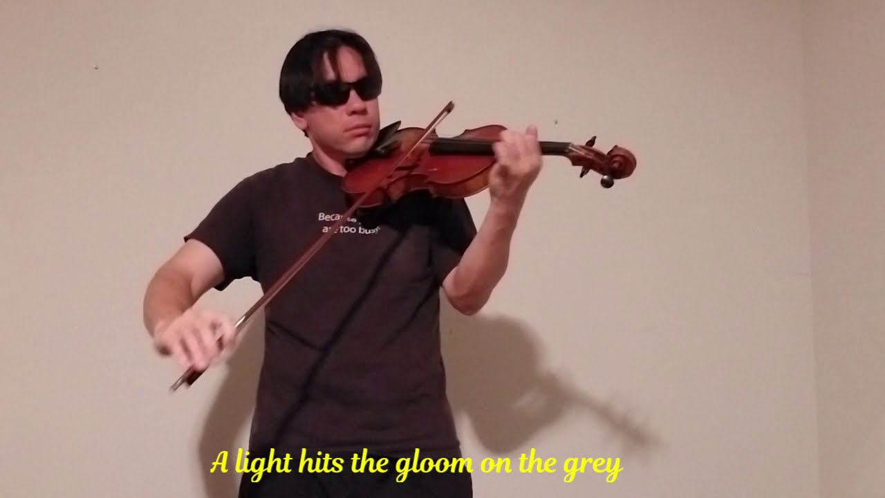 Kiss from a Rose Violin Cover+Lyrics (Seal)
