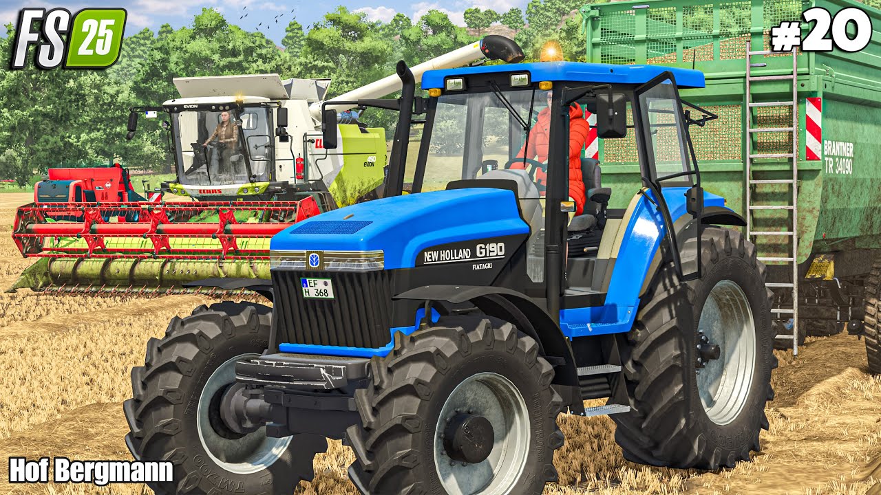 New Holland & Small CLAAS Dominates the Field | HOF BERGMANN | Farming Simulator 25