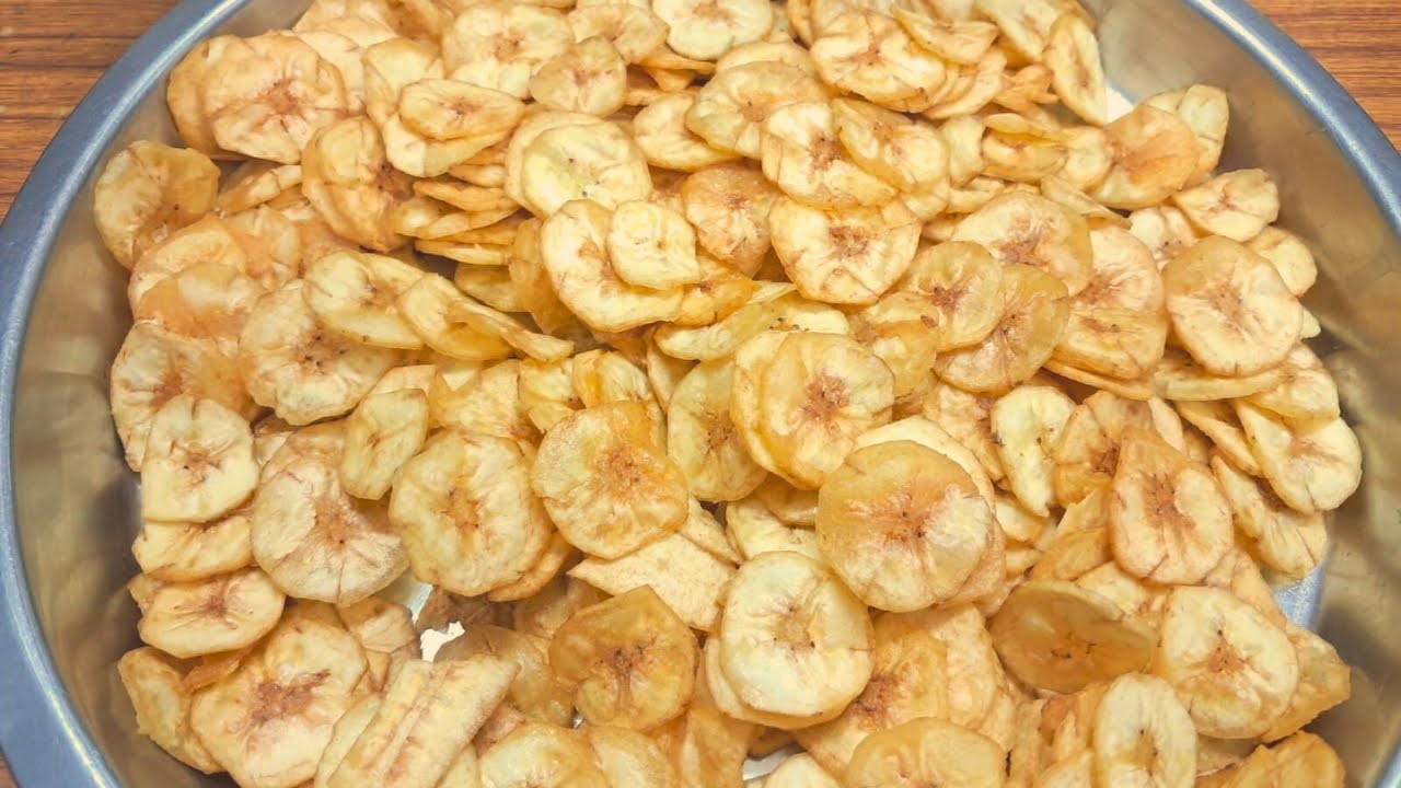 Banana Chips Recipe | Crispy & Tasty Snack | Diwali Special | @KitchenMagicbyUsha