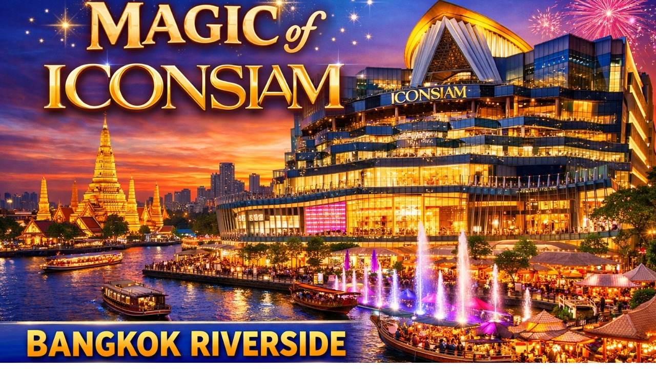 Billion-Dollar Bangkok Luxury Mall Tour | ICONSIAM | Is This the Most Beautiful Mall in the World?