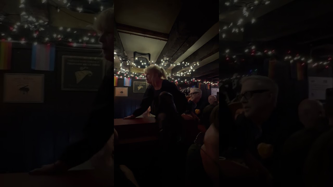 Annie Golden sings ‘Good Morning Baltimore’ with Marc Shaiman & Scott Wittman at Marie’s Crisis Cafe