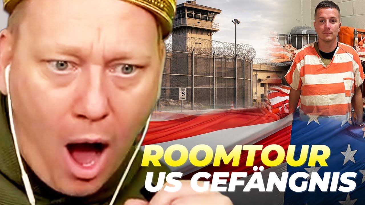 SO KRASS! 😱 ROOMTOUR durch ein AMERIKANISCHES GEFÄNGNIS 😅 | Knossi Reaktion