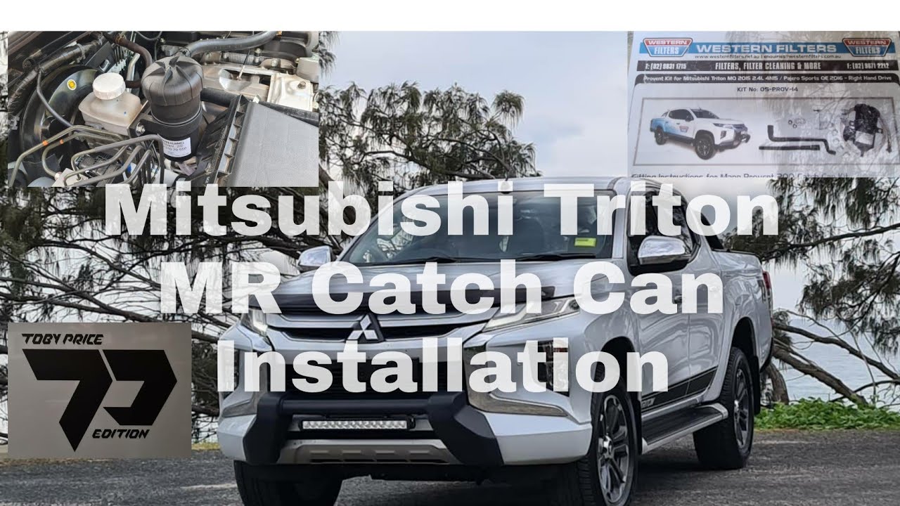 Mitsubishi Triton MR Catch Can Installation - Kit by Western Filters
