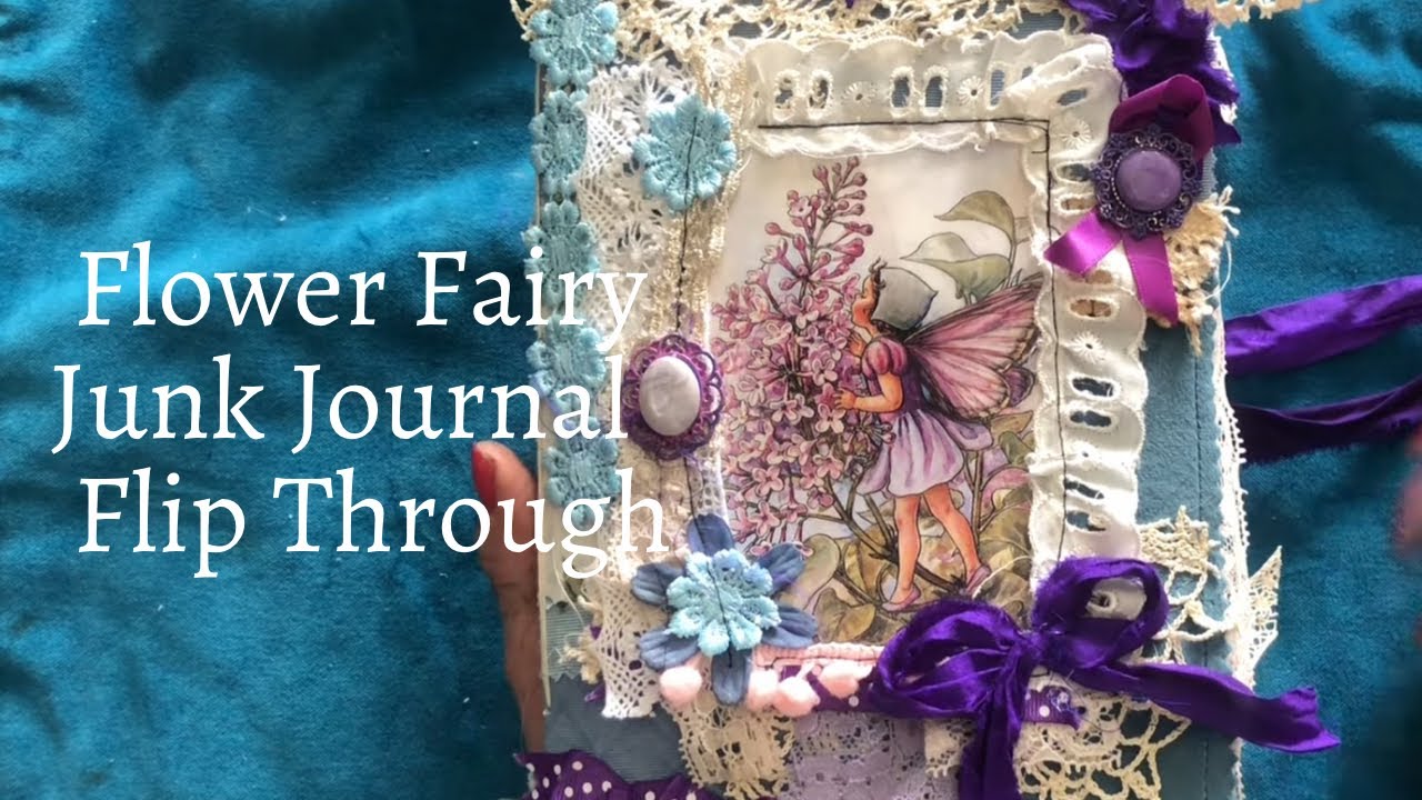 Flower Fairies Junk Journal flip through - Sold