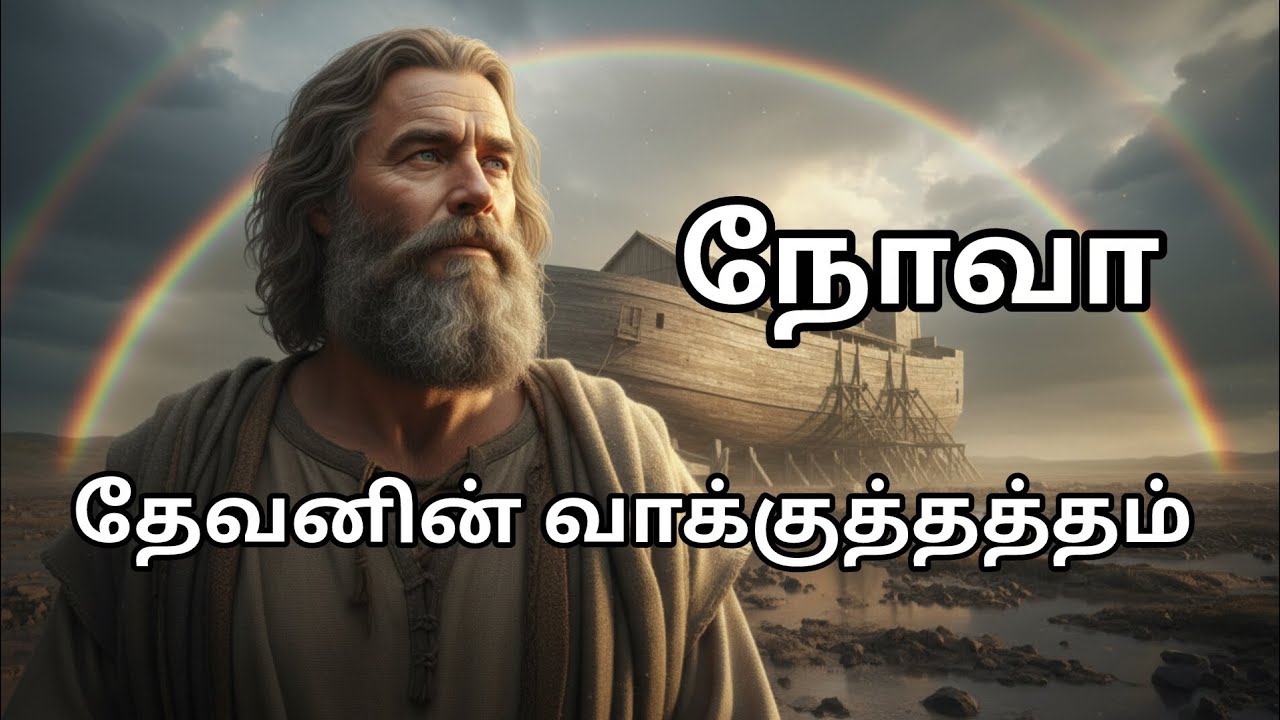 நோவாவின் கதை | வெள்ளத்திலிருந்து வானவில்வரை | தொடக்க நூல் (ஆதியாகமம்) 6-9 