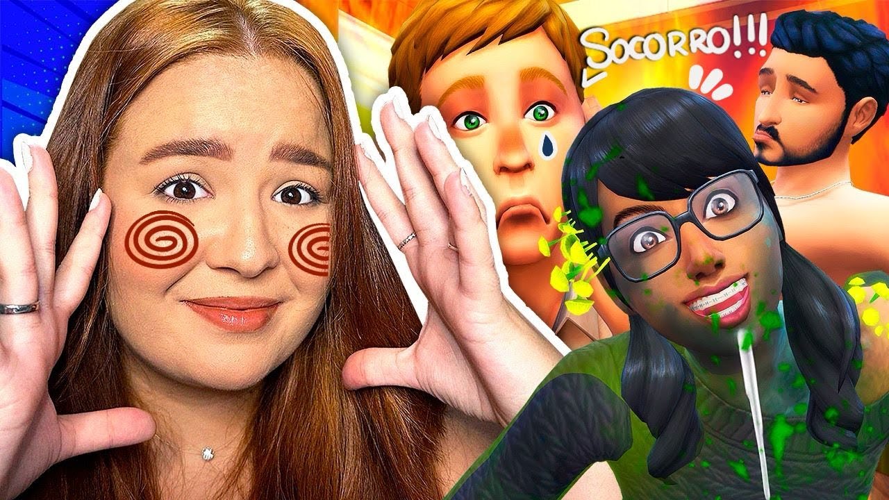 Eu Deixei o The Sims DESPAUSADO por 12 HORAS e Aconteceu de *TUDO*!