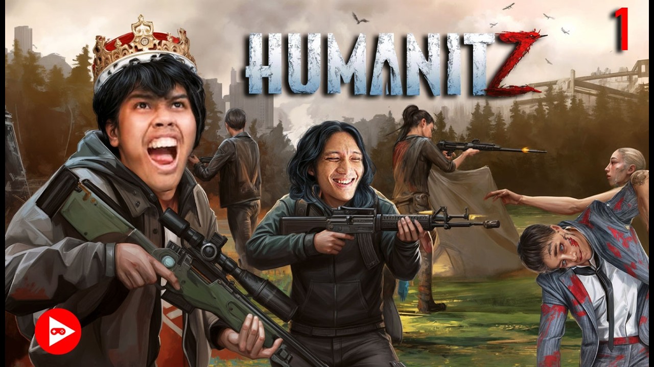 🔴UKILLER DENGAN EYM KENA KEJAR ZOMBIE! - HumanitZ ( Malaysia ) Day 1