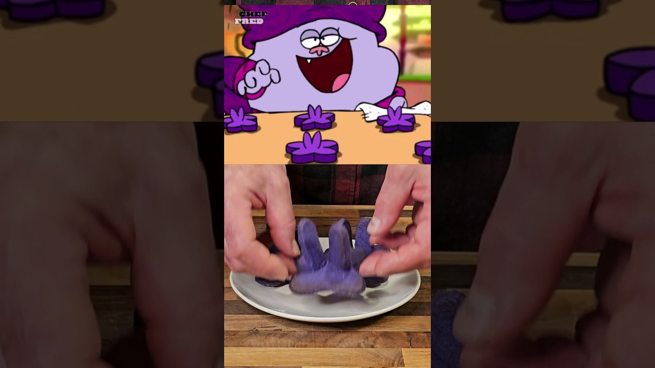 Feast On Chowder's Beauteous Burple Nurples!🤤 #shorts #chowder #cartoonnetwork #cookies