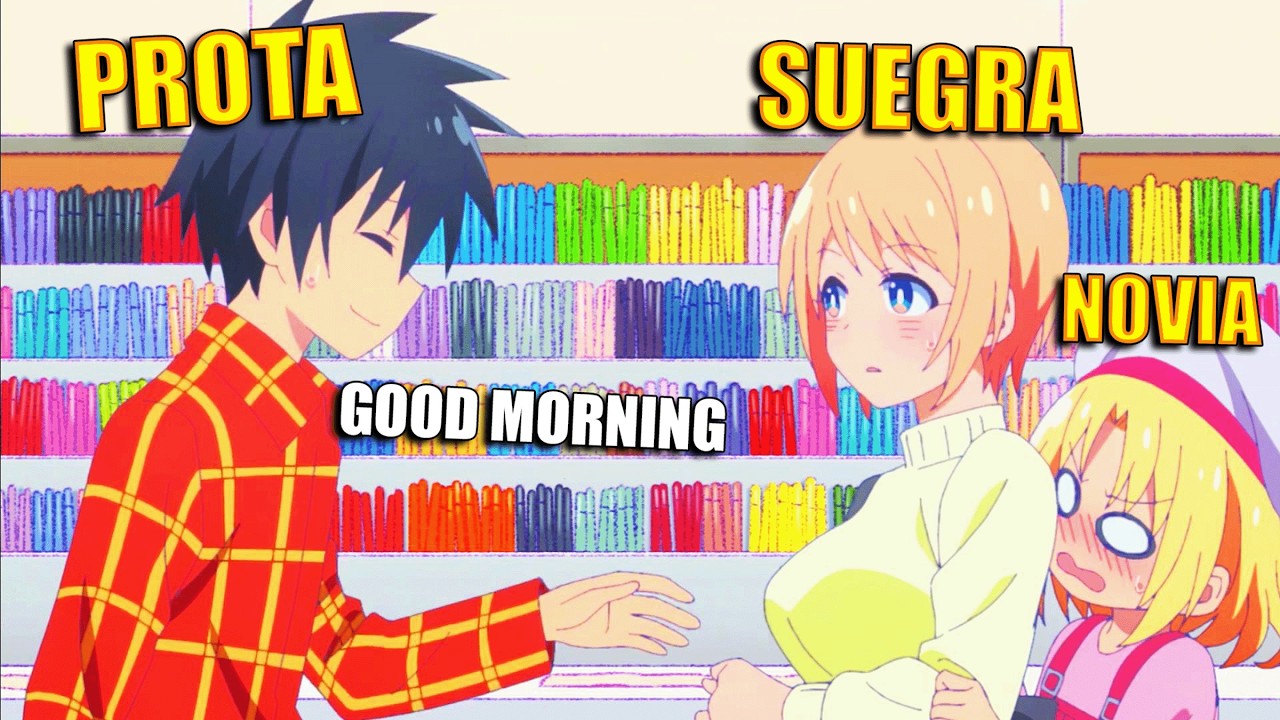 ❤️SE ENAMORÓ DE LA WAIFU GRINGA PERO NO SABE COMO COMUNICARSE CON ELLA -resumen❤️(1-9)