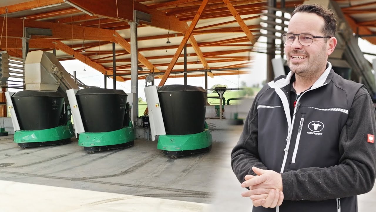 Perfekt koordiniert: Automatische Fütterung mit drei Shuttle Eco‘s im Karlshof, Deutschland