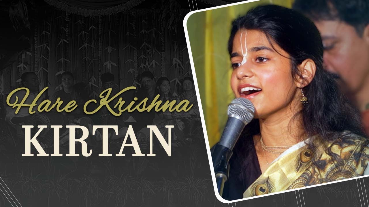 Hare Krishna Kirtan | Maithili Thakur | Krishna Bhajan