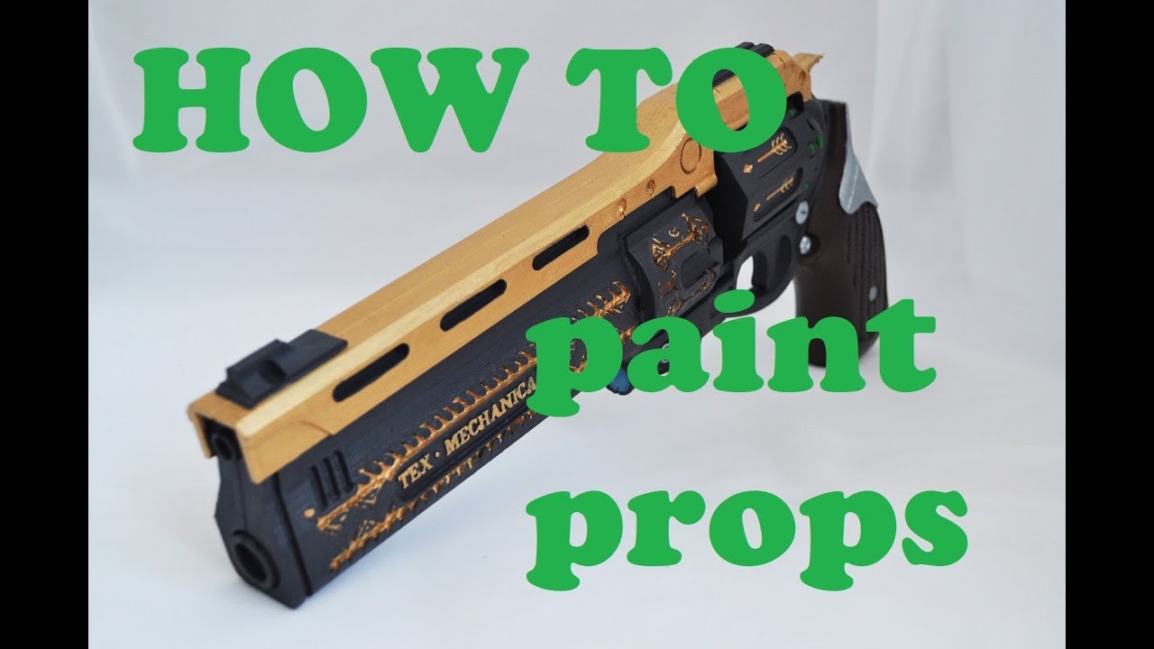 How to paint props. Easy tutorial. The Last Word from Destiny