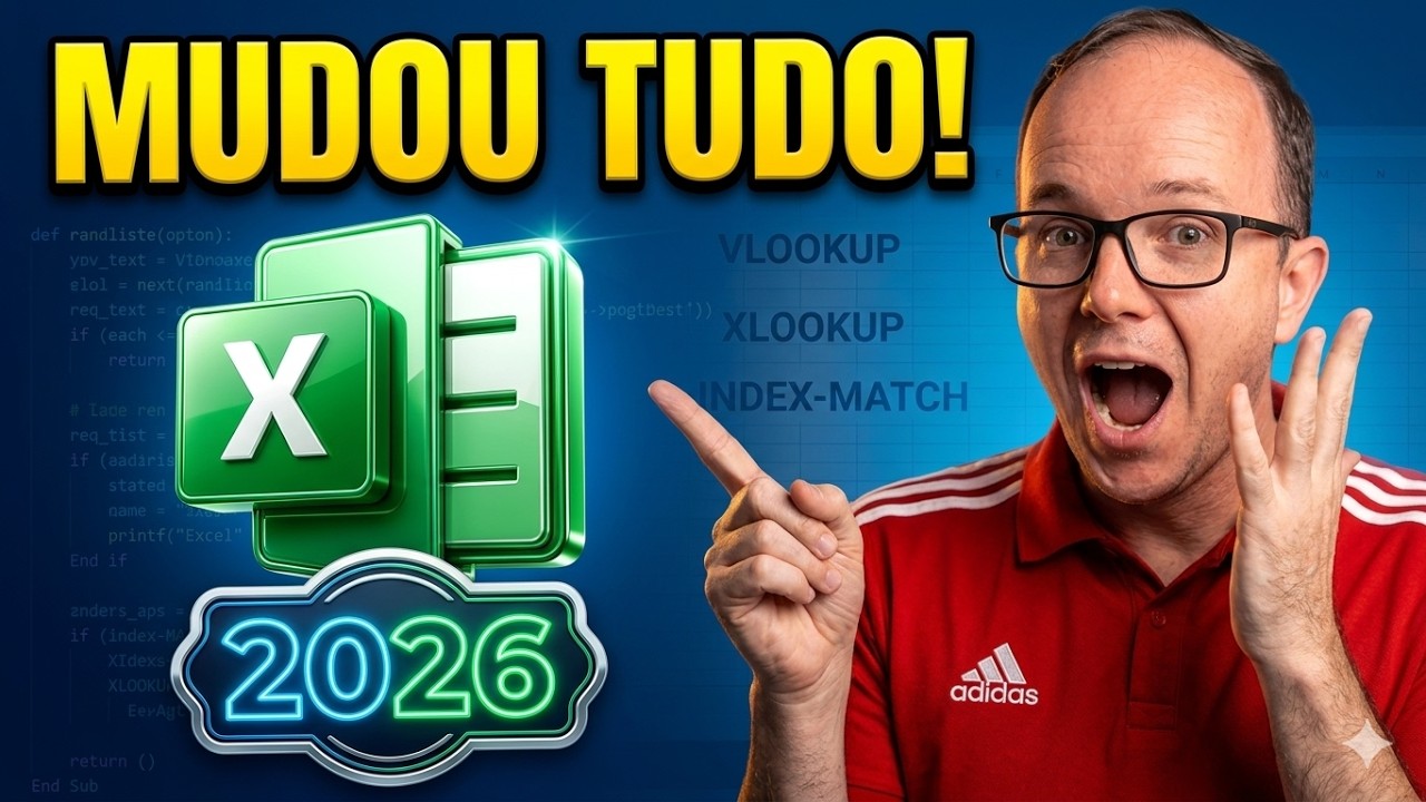 Teste de Excel para Entrevista: O Que Mudou em 2026? (Novas Funções)