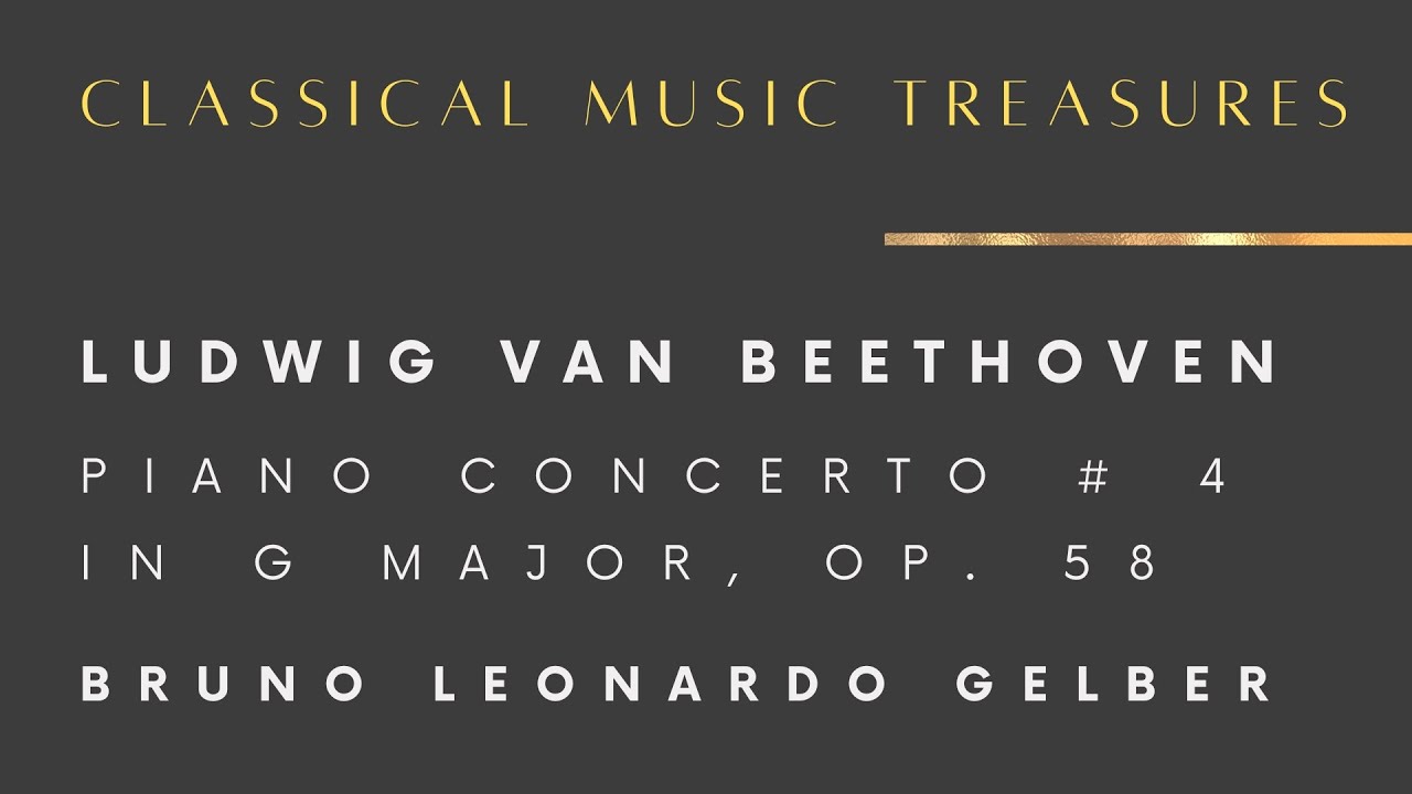Bruno Leonardo Gelber / Beethoven Piano Concerto # 4, Op. 58 / Milano 2005