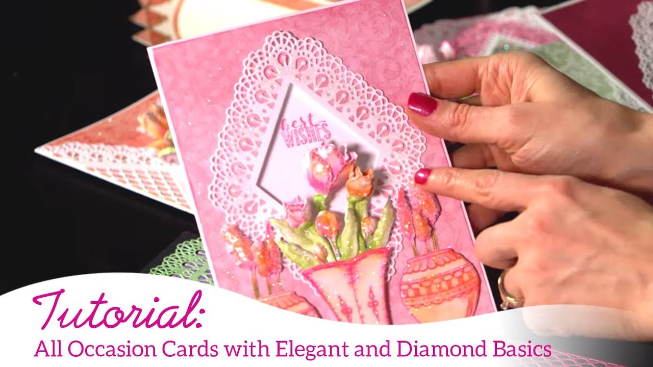 All Occasion Cards with Elegant and Diamond Basics