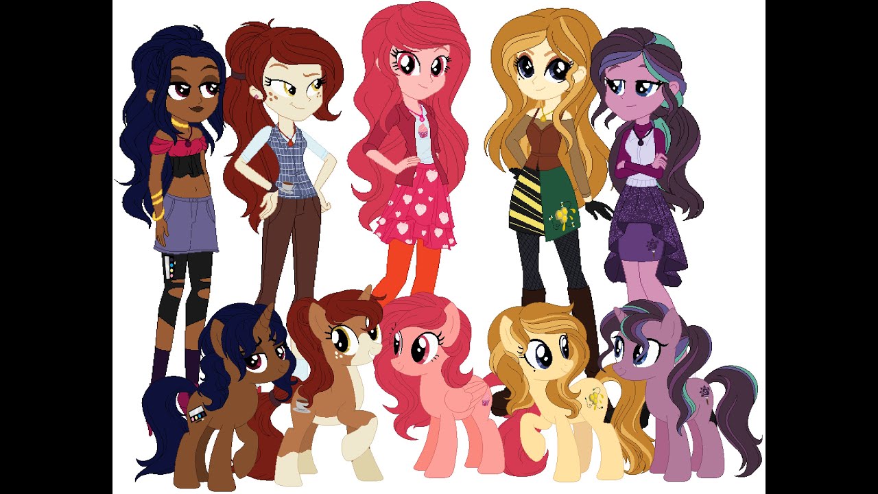 2021 Speedpaint 04: My MLP and EQG OCs