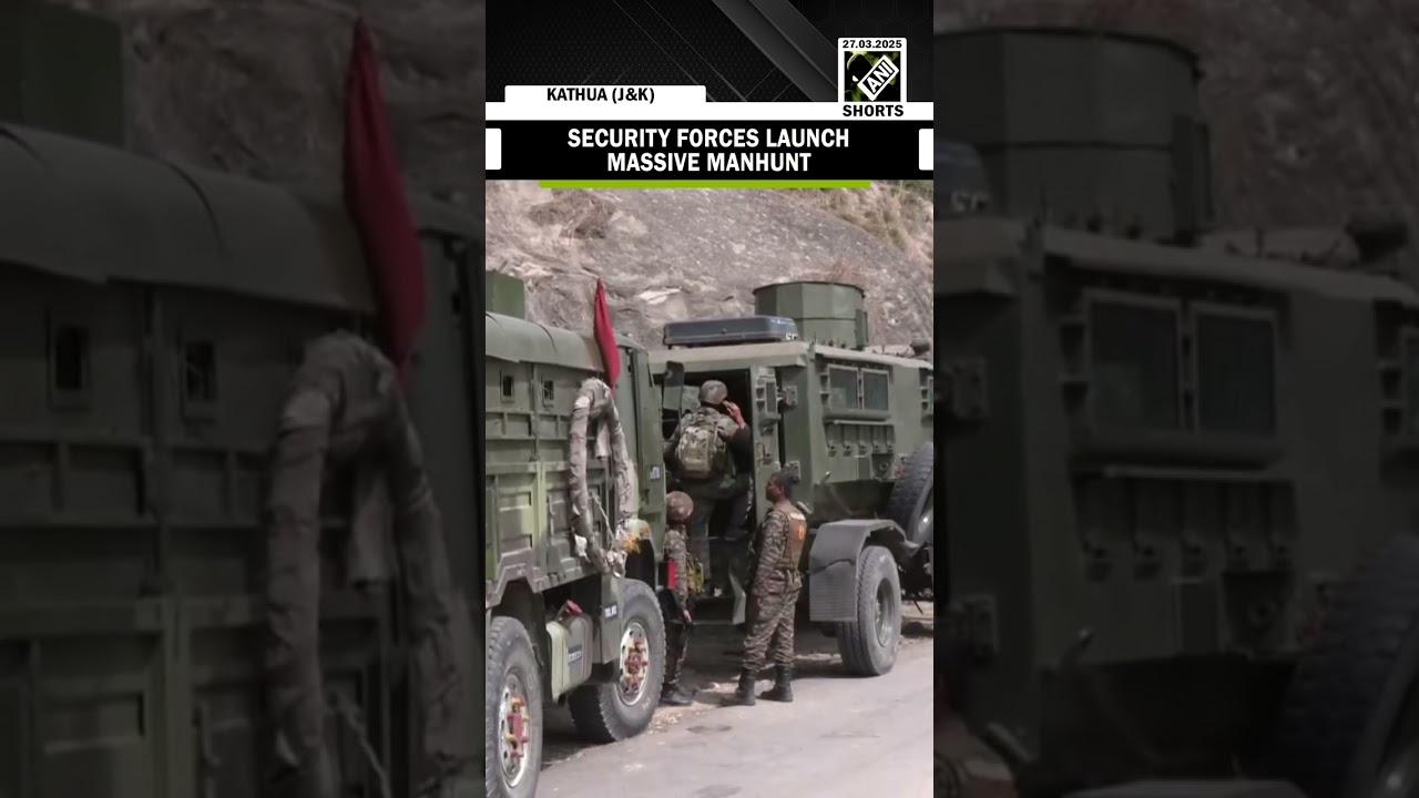 Security Forces launch massive manhunt post encounter in J&K&rsquo;s Kathua