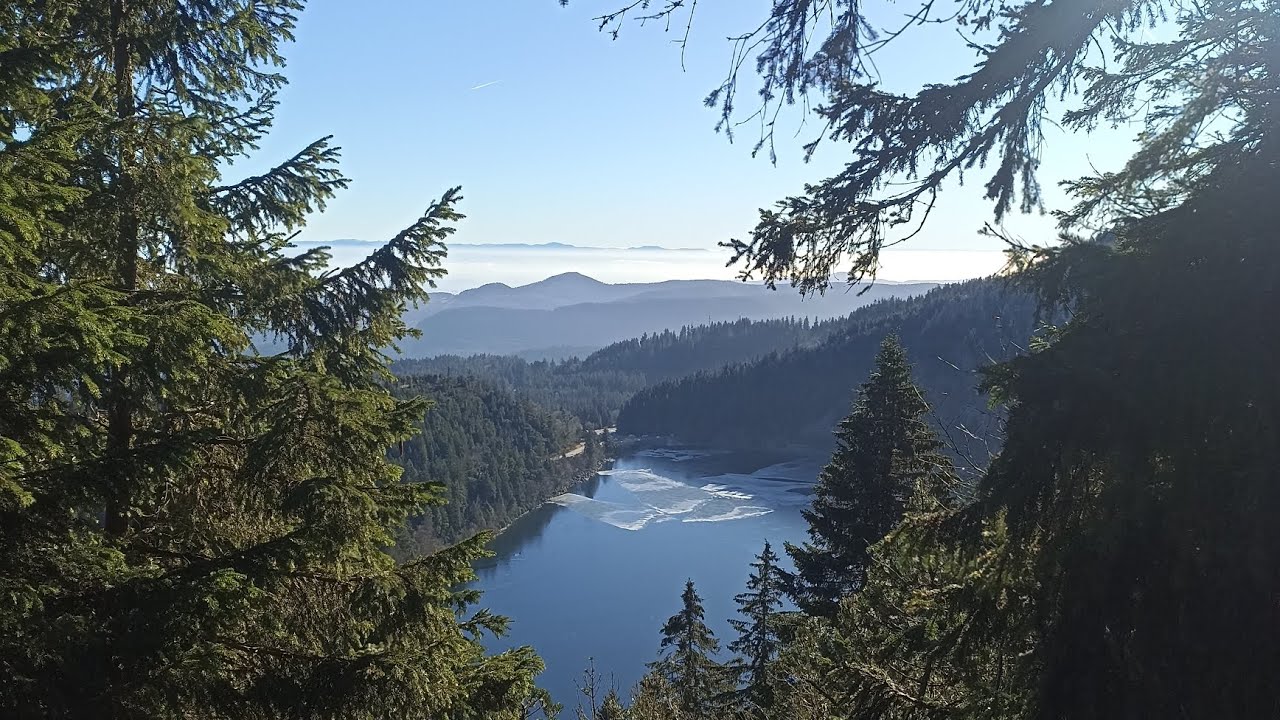 Randonnée lac Blanc, lac noir et lac du forlet dans les Vosges 27/01/24
