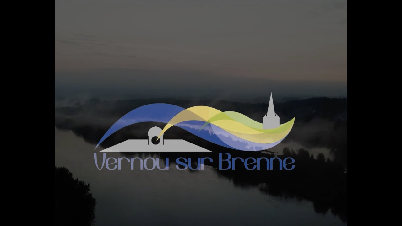 Vernou sur Brenne vu d'en Haut !