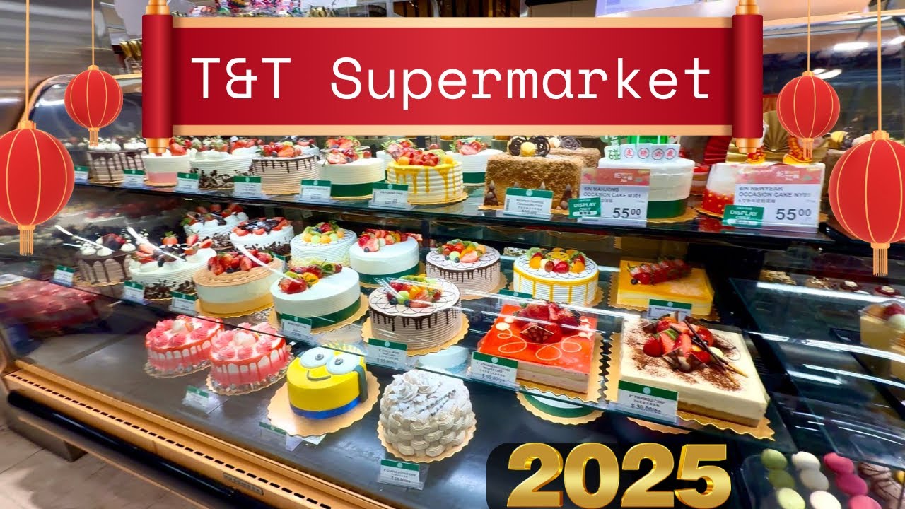 Lunar New Year Shopping | T&T Supermarket | Asian Foods