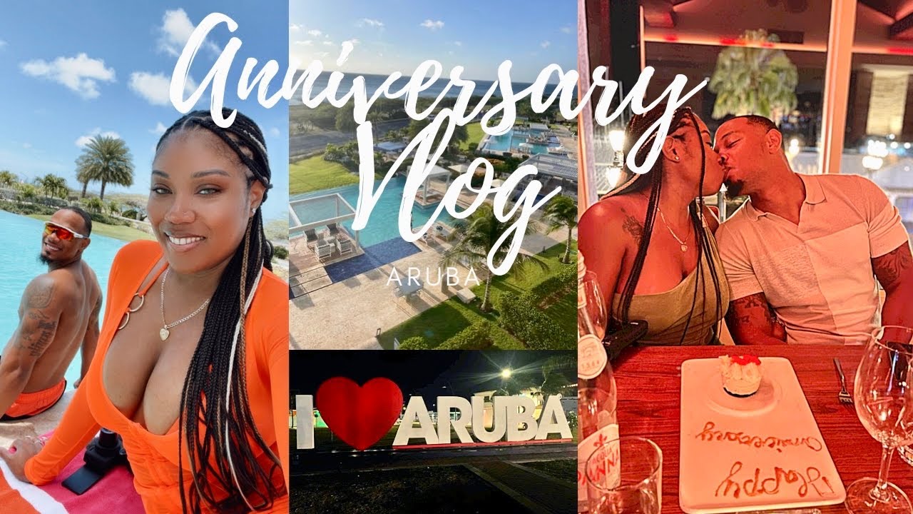 Vlog: Baecation in Aruba 🥰🌴🍹 | It's our Anniversary❣️ | 🔥 Couples Trip 💋