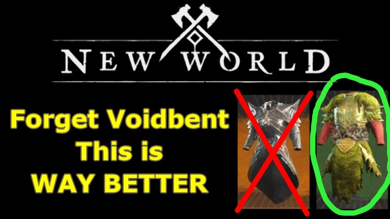 This armor is WAY BETTER than voidbent armor for PvP in New World