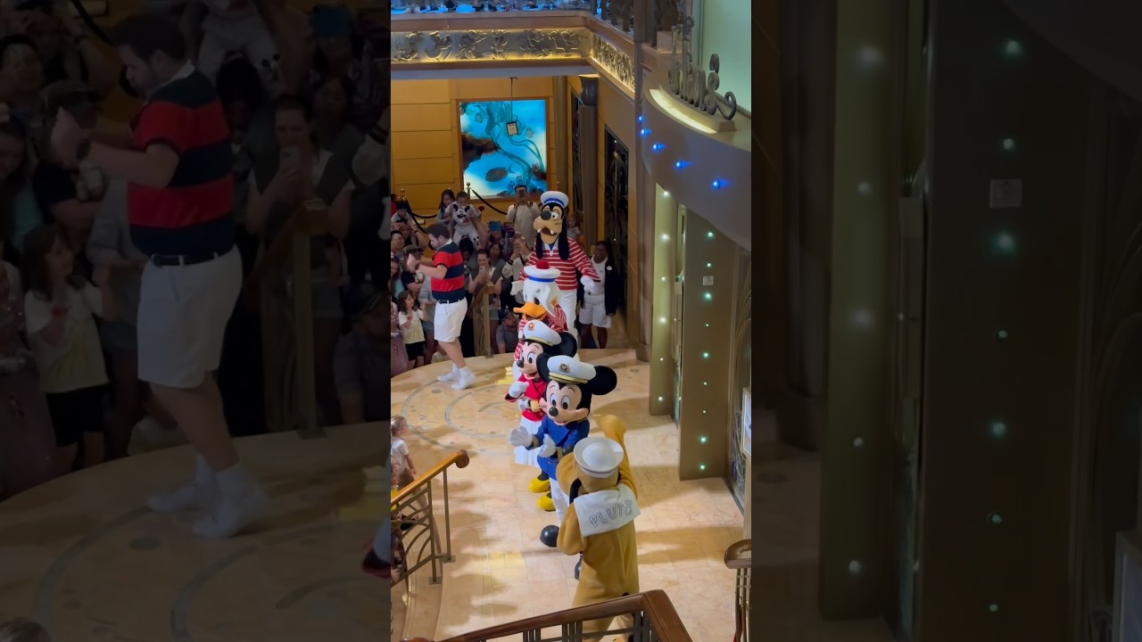Disney Cruise | Disney Wonder Party with Mickey & Friends in Auckland, New Zealand 🛳️ #disneywonder