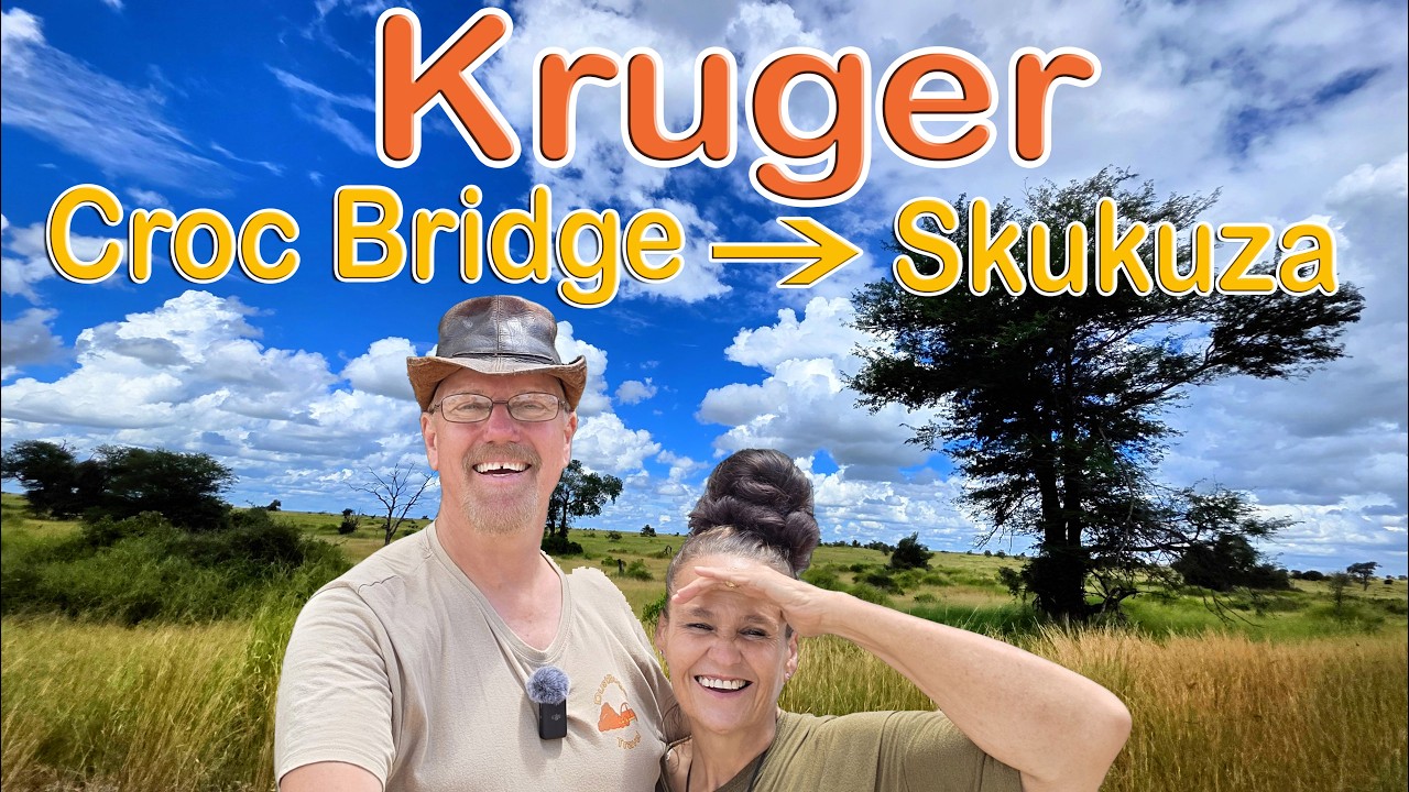 Kruger - Croc Bridge to Skukuza! Ep 693