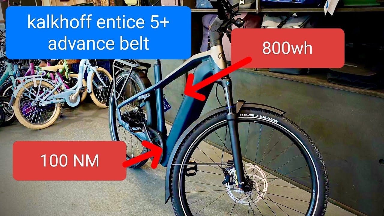 Fietsen met 100 NM en 800wh? Met deze fiets kan het!