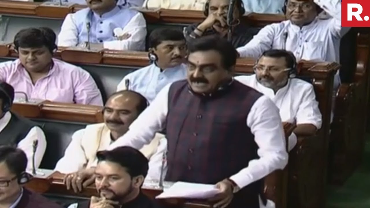 BJP Attacks Congress Over Dyanasty Politics | #ModiTrustVote