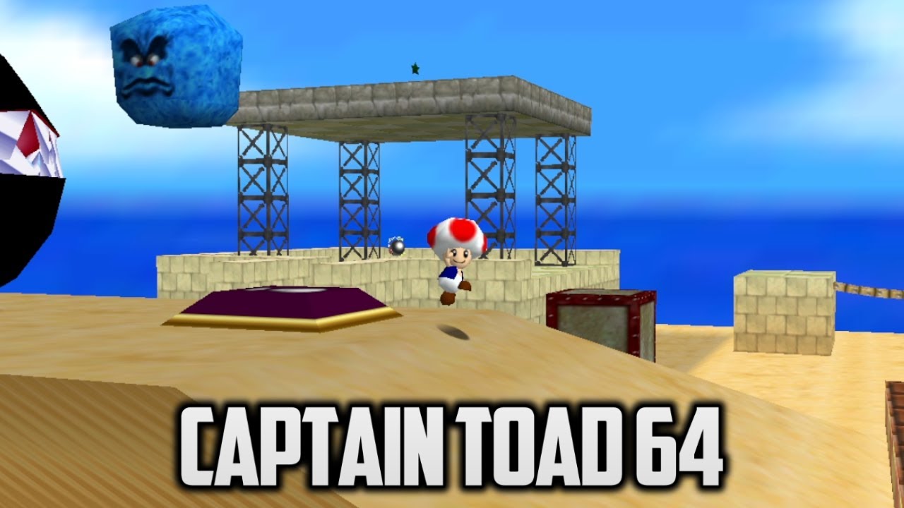 ⭐ Super Mario 64 - Captain Toad 64